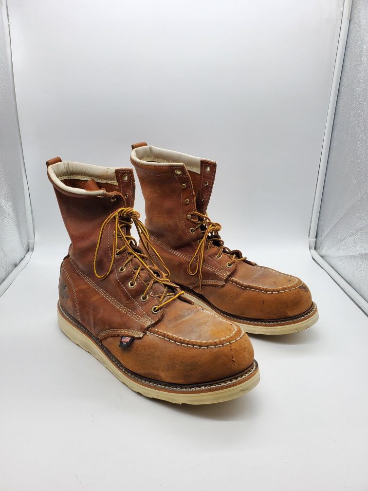 Men's Thorogood Steel Toe Work Boots Size 12