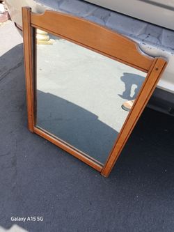 Maple Wood Mirror