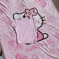 Windsor Pink cropped shirt