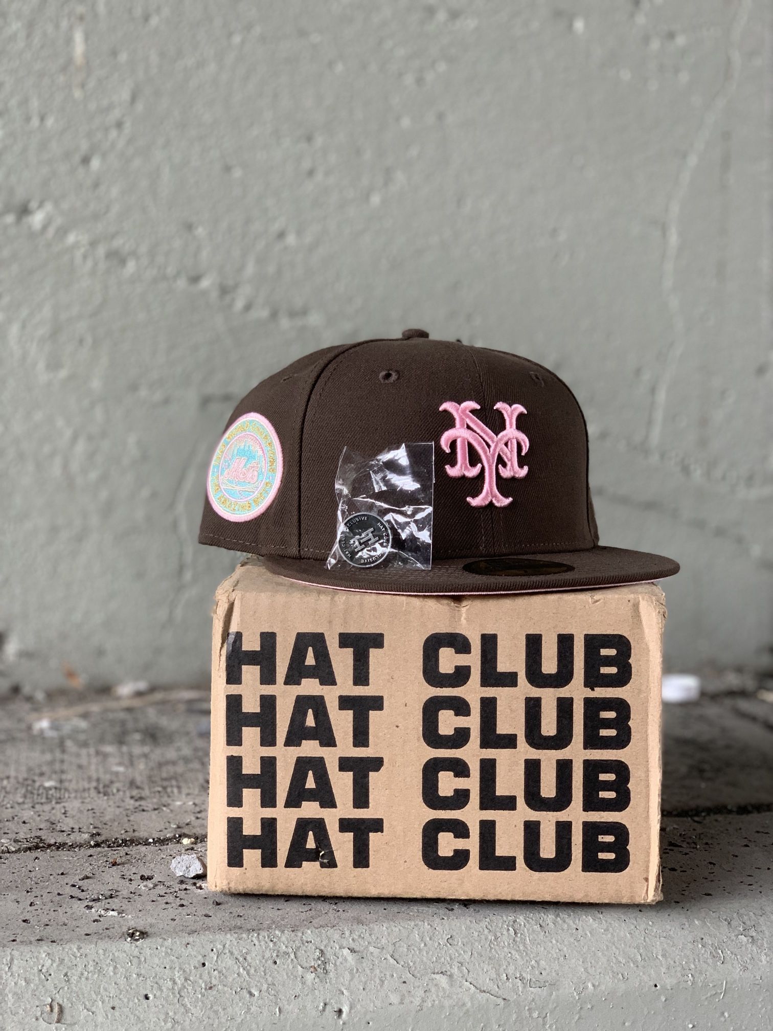 Hat Club Exclusive Spumoni collection, New York Mets (LAST SIZE: ,75/8)