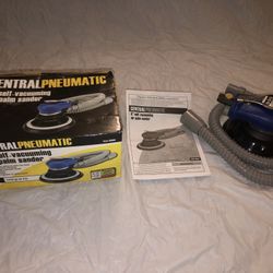 Central Pneumatic 6” Air Palm Sander