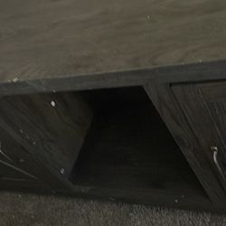 TV STAND BROWN 