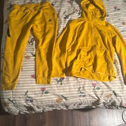 Nike Mens Tech Suit Yellow Large Set