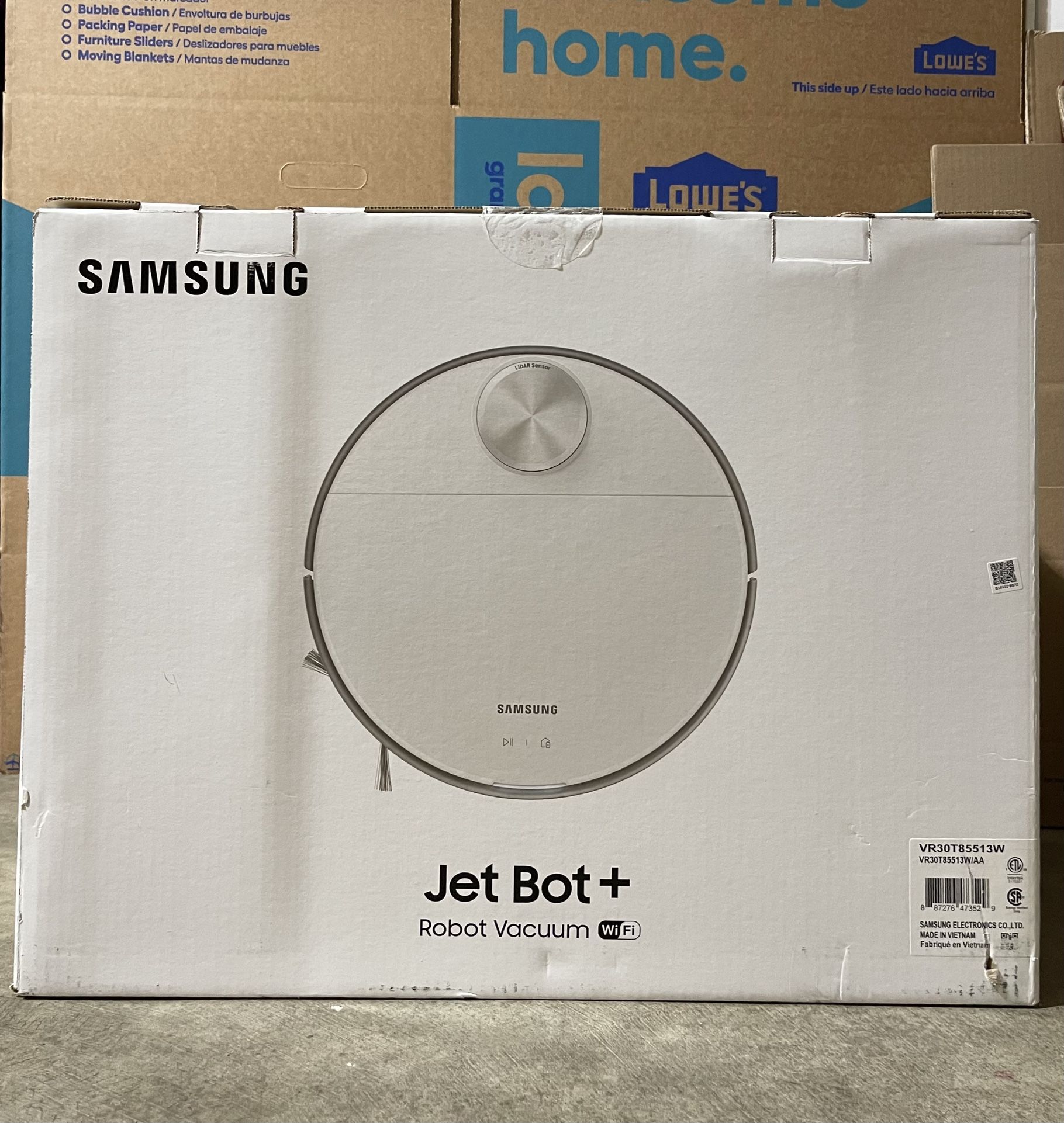 SAMSUNG Jet Bot+ Robot Vacuum Cleaner w/ Clean Station