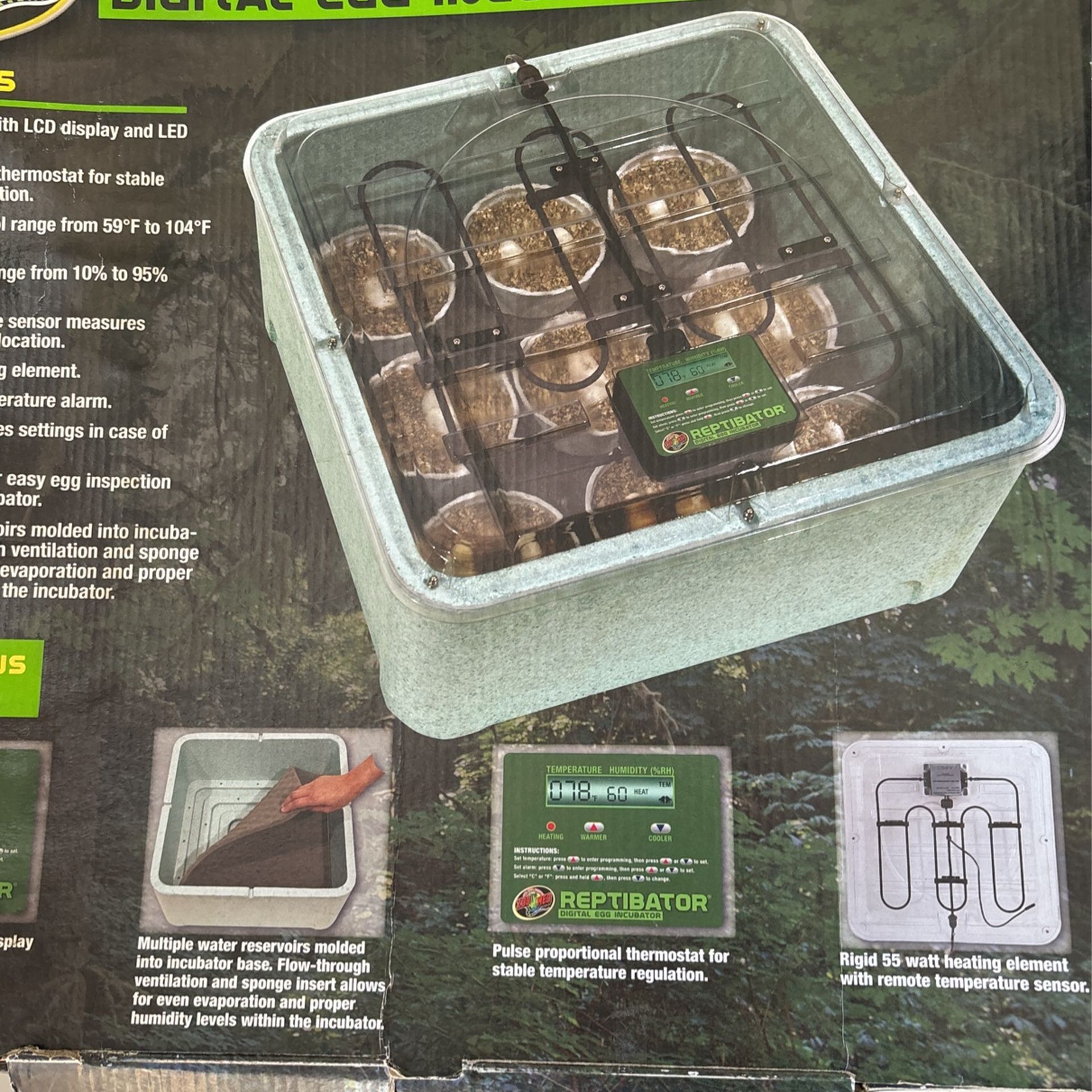 Reptibator Digital Egg Incubator $80