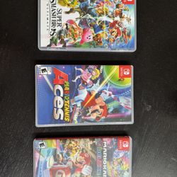Super Smash / Mario Kart / Mario Tennis