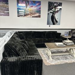 Black Sofa Sectional