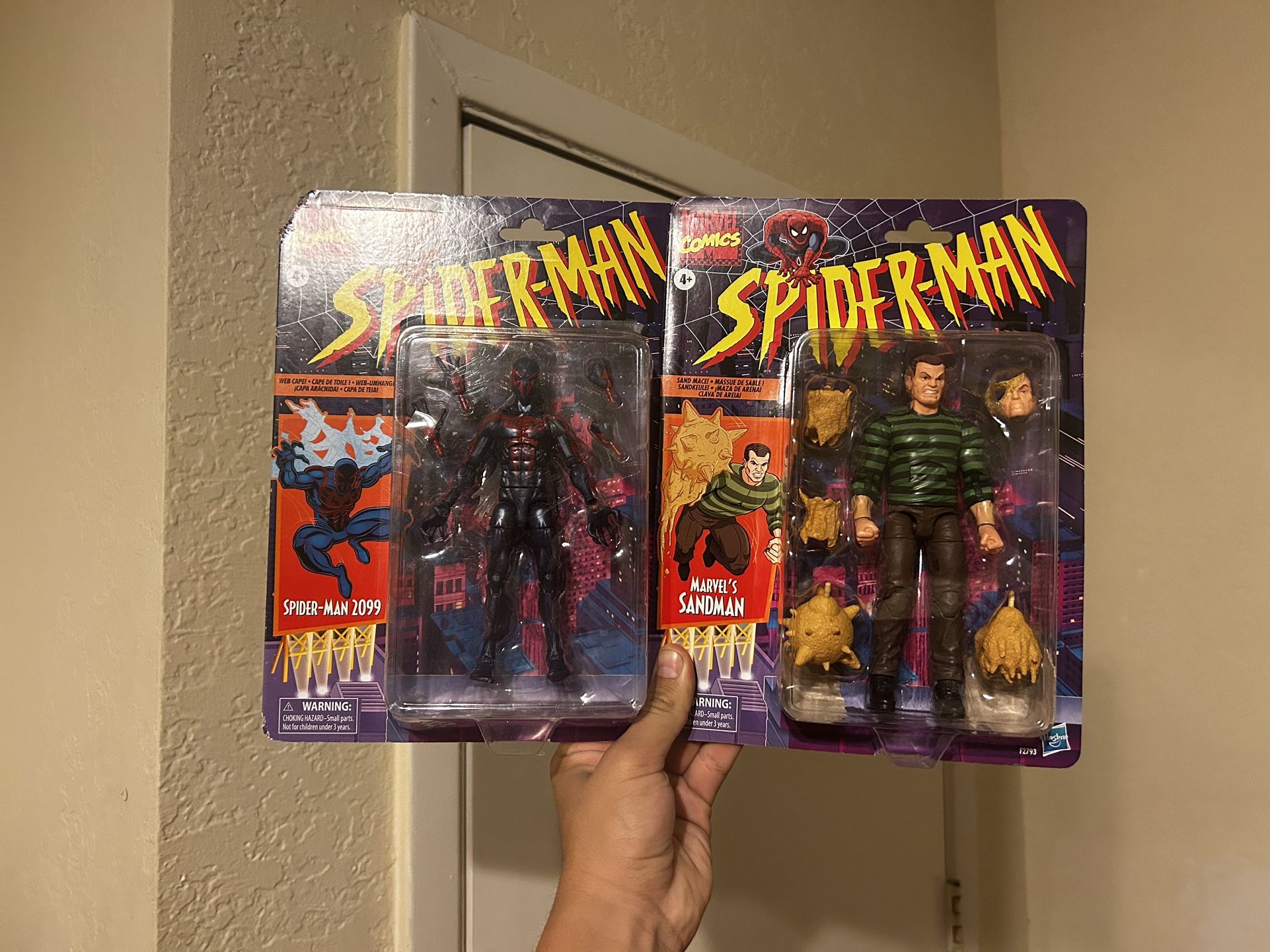 Marvel Legends Spider Man 2099 And Sandman 