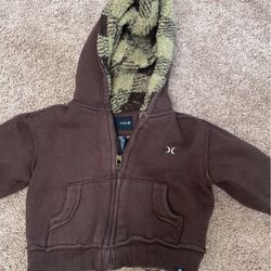 Boys Hurley Fleeced Lined Jacket