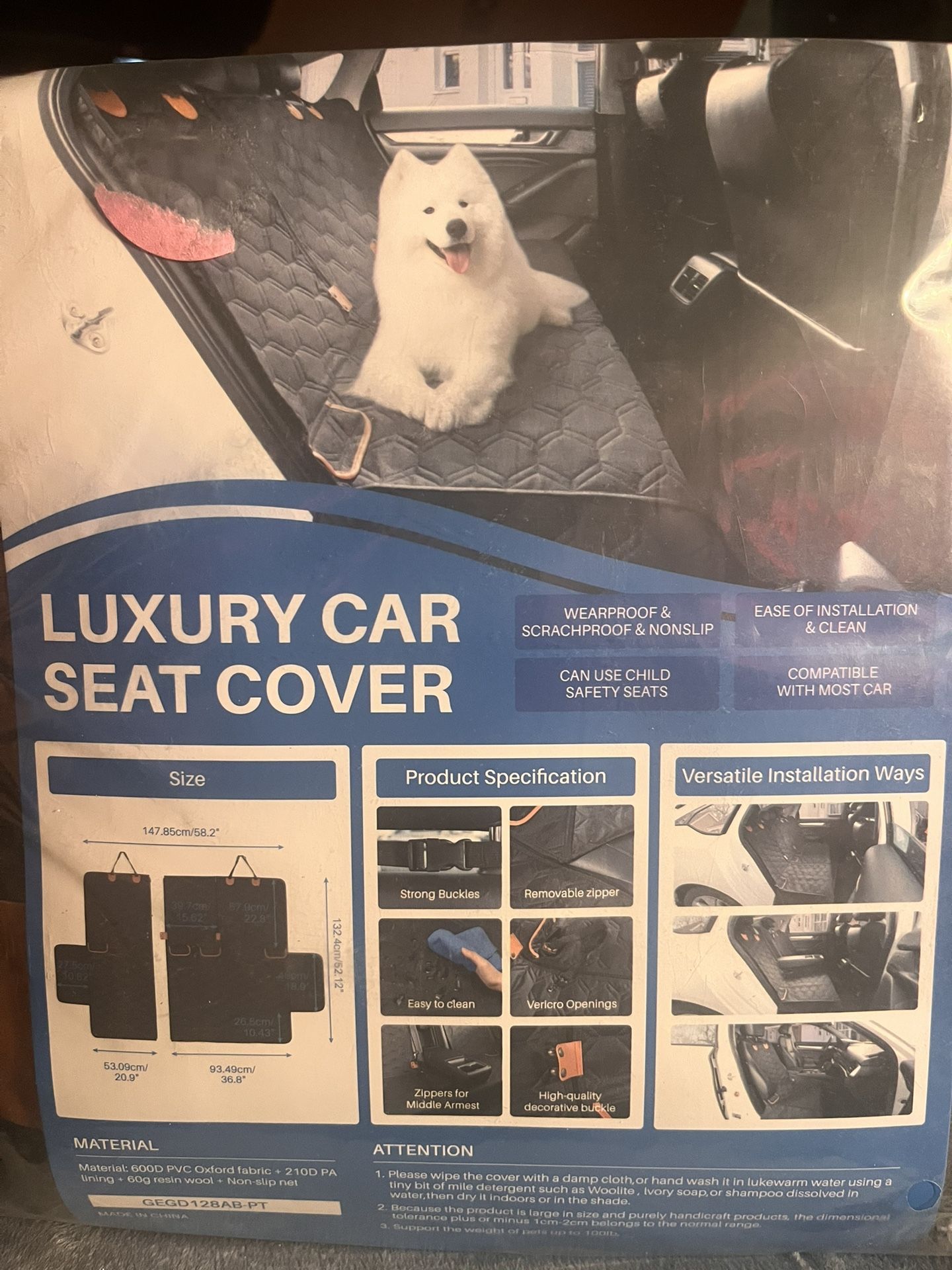Luxury Car Seat Cover