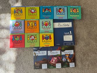 Complete BOB Books + All About Reading Level 1 Bundle – NEVER USED – $27 OBO