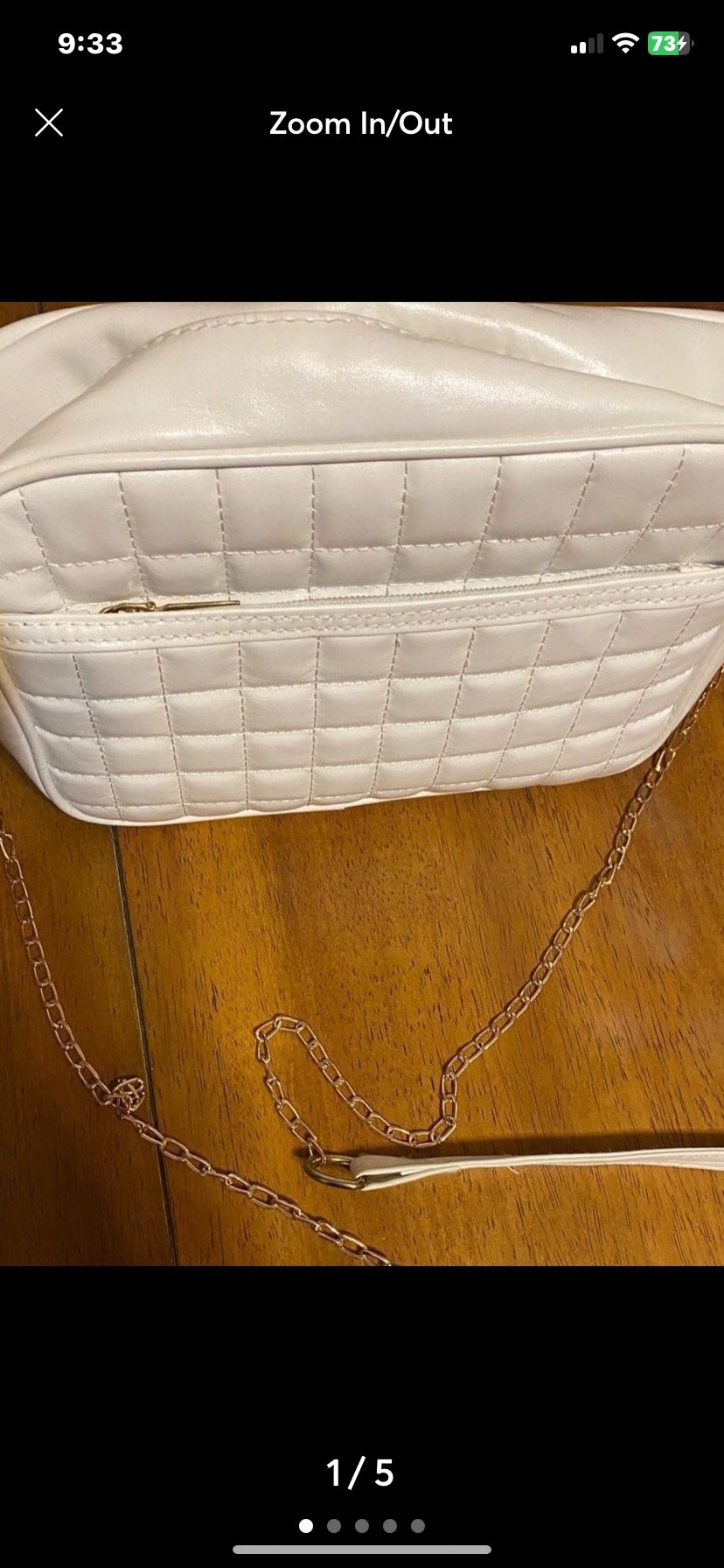White Crossbody Purse
