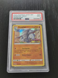 Pokemon Donphan SWSH067 PSA 9