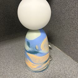 FRANCA multi-colored globe lamp