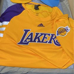 Lakers Warmup Long Sleeve