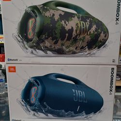 Boombox 4 Powerful Bluetooth Party Speaker.  Brand New 