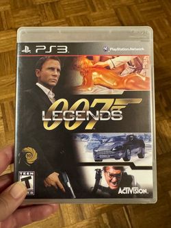 007 Legends – James Bond PS3 Game with Case & Manual