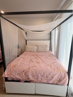Canopy bed frame