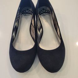 Black Wedge Shoes