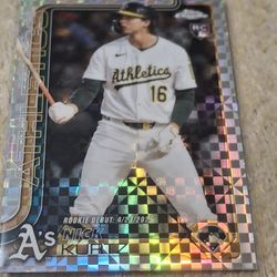 2025 Nick Kurtz Topps Chrome Update Rc Refractor 