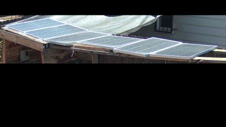 100W solar panels