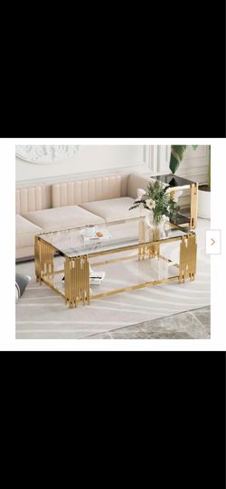 Sofa and coffee table