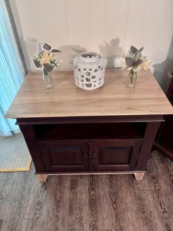 Crate & Barrel Solid Wood Media Console/Buffet
