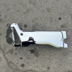 Ford F250 F350 F450 Rear Bumper LEFT End OEM 2023 2024 2025 (sensor holes) driver panel