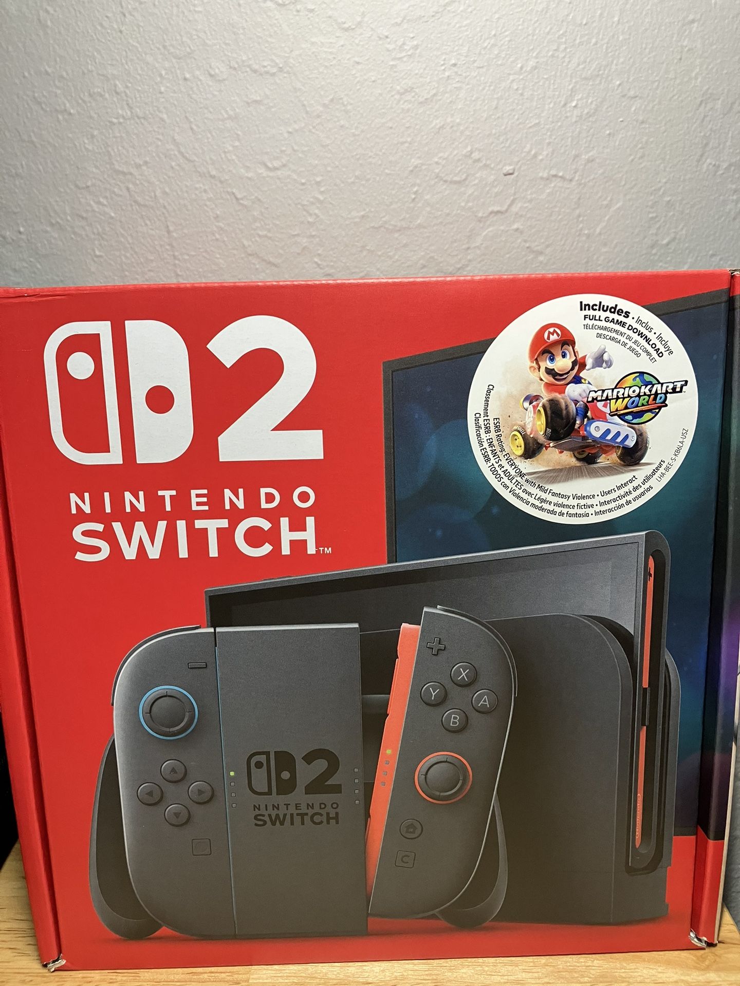 Nintendo Switch 2 Mario Kart Bundle IN HAND