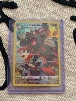 Pokemon Hisuian Arcanine TG08/TG30