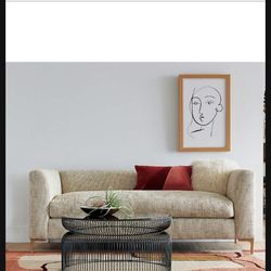 Crate And Barrel Couch/sofa/love Seat Apartment Couch