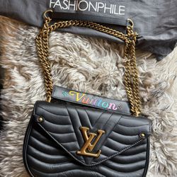 Louis Vuitton New Wave Chain Black Rainbow 