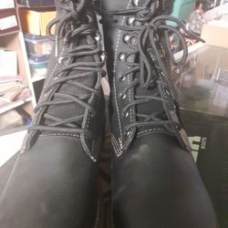 Bonanza Work Boots For Men Size 10.5 Steel Toed