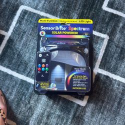 Solar Powered Sensor Light