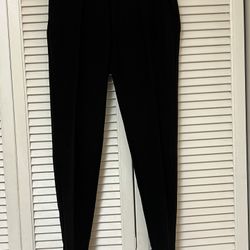 Tailored Athlete Muscle Fit Essential Trousers Mens Black Dress Pants 30x30 EUC