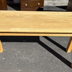 Small Entry table console table solid wood natural L46”*W15”*H27”(address in description)