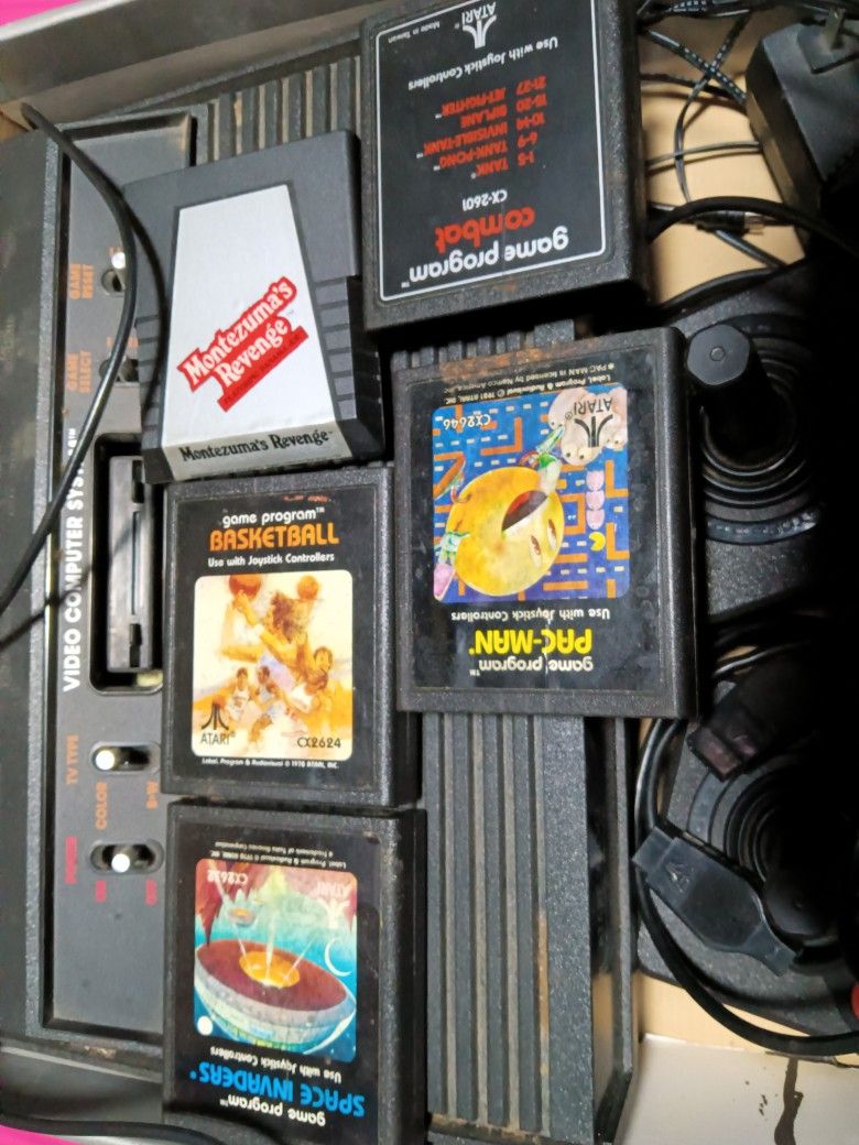 Atari 2600 Vader And Mattel Intellivision