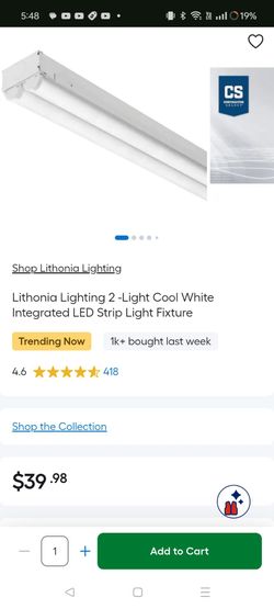 Fluorescent light fixture