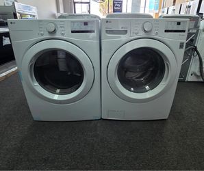 Washer and dryer front load