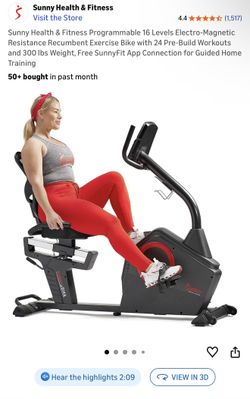 Cross Training Magnetic Recumbent Bike