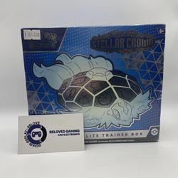 Pokémon Scarlet And Violet Stellar Crown ETB - Factory Sealed 