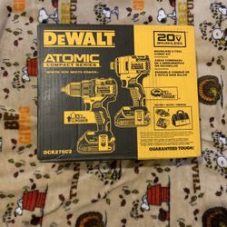 Dewalt Atmoic Drill Combo 