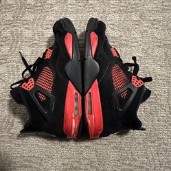 Air Jordan 4 Retro “Red Thunders” Size 11.5 (No Box)