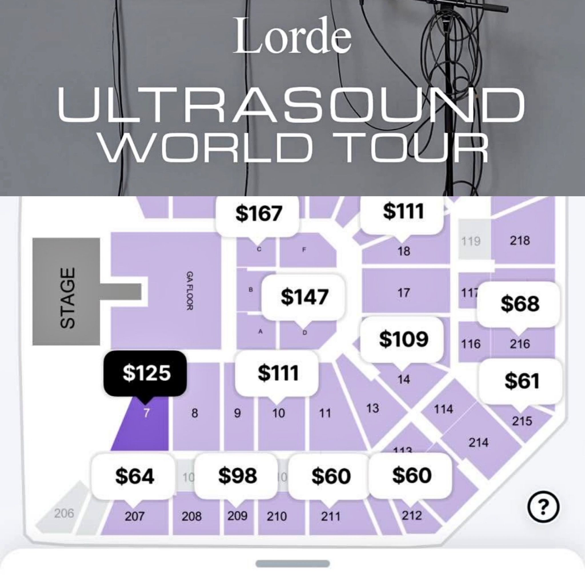 Lorde at MGM Grand Las Vegas — 2 Tickets