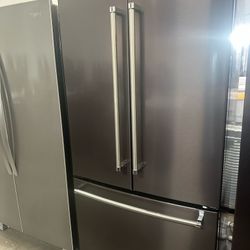 KitchenAid 3 Door Standard Depth French Door Refrigerator 