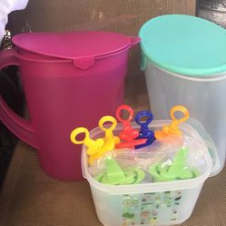 Tupperware. Jarra. Para Hacer Paletas Set De 6   $28 Each