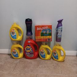 8 For $40 Tide Laundry Household Bundle 