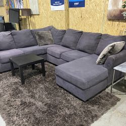 Plush Sectional