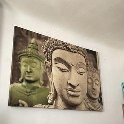 Large Buddha Canvas