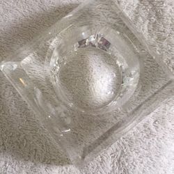 Oleg Cassini Crystal Candle Holder